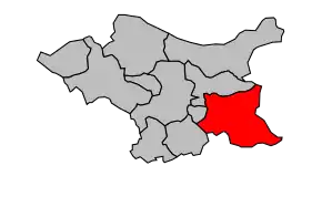 Cantonul Trets în cadrul arondismentului