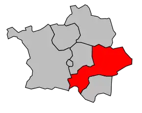 Cantonul Aubagne-Est în cadrul arondismentului