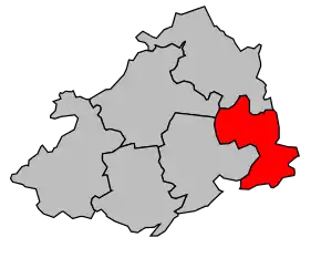 Cantonul Condé-sur-Noireau în cadrul arondismentului