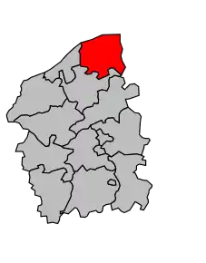 Cantonul Honfleur în cadrul arondismentului