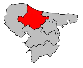 Cantonul Trévières în cadrul arondismentului