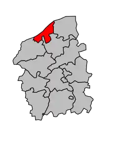 Cantonul Trouville-sur-Mer în cadrul arondismentului