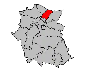 Cantonul Ouistreham în cadrul arondismentului