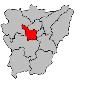 Cantonul Aurillac-2 în cadrul arondismentului