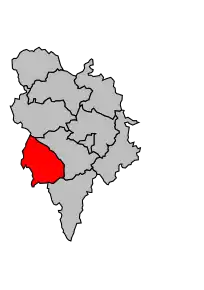 Cantonul Pierrefort în cadrul arondismentului