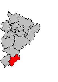 Cantonul Aubeterre-sur-Dronne în cadrul arondismentului