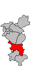 Cantonul Barbezieux-Saint-Hilaire în cadrul arondismentului