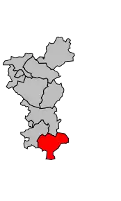 Cantonul Brossac în cadrul arondismentului