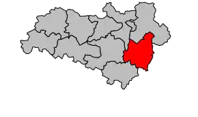 Cantonul Chabanais în cadrul arondismentului