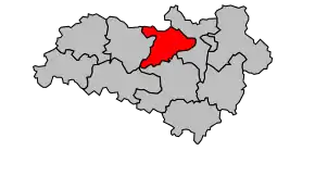 Cantonul Champagne-Mouton în cadrul arondismentului