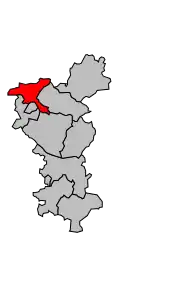 Cantonul Cognac-Nord în cadrul arondismentului