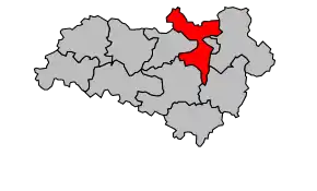 Cantonul Confolens-Nord în cadrul arondismentului