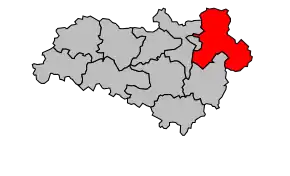 Cantonul Confolens-Sud în cadrul arondismentului