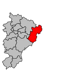 Cantonul Montbron în cadrul arondismentului