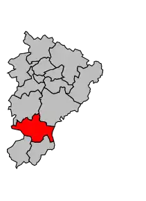 Cantonul Montmoreau-Saint-Cybard în cadrul arondismentului