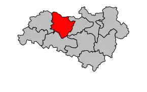 Cantonul Ruffec în cadrul arondismentului