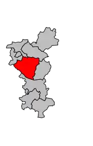 Cantonul Segonzac în cadrul arondismentului