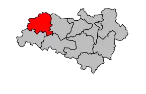 Cantonul Villefagnan în cadrul arondismentului