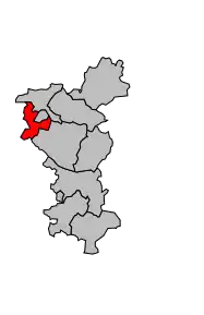 Cantonul Cognac-Sud în cadrul arondismentului