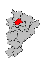 Cantonul Gond-Pontouvre în cadrul arondismentului