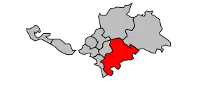 Cantonul La Jarrie în cadrul arondismentului