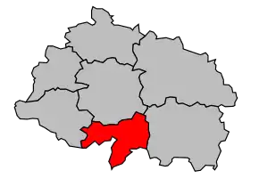 Cantonul Saint-Hilaire-de-Villefranche în cadrul arondismentului