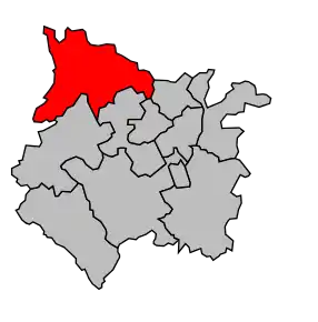 Cantonul Saint-Porchaire în cadrul arondismentului