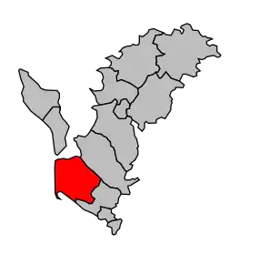 Cantonul La Tremblade în cadrul arondismentului