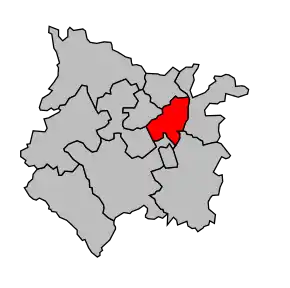 Cantonul Saintes-Est în cadrul arondismentului