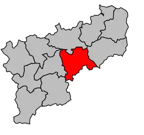 Cantonul Charenton-du-Cher în cadrul arondismentului