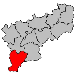 Cantonul Châteaumeillant în cadrul arondismentului