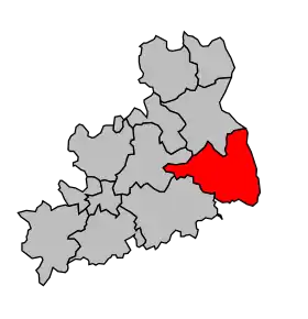 Cantonul Sancergues în cadrul arondismentului