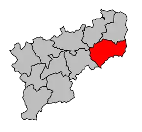 Cantonul Sancoins în cadrul arondismentului