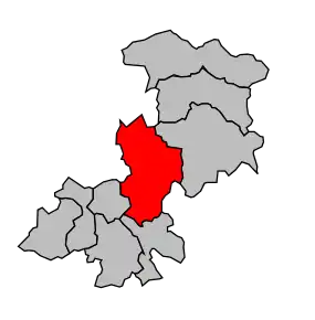 Cantonul Vierzon-2 în cadrul arondismentului