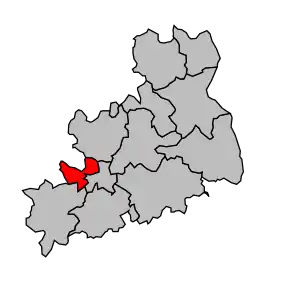 Cantonul Saint-Doulchard în cadrul arondismentului