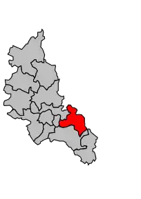 Cantonul Beynat în cadrul arondismentului