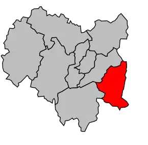 Cantonul Bort-les-Orgues în cadrul arondismentului