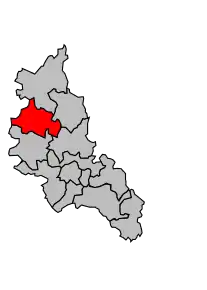 Cantonul Juillac în cadrul arondismentului