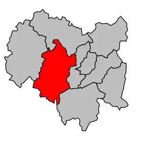 Cantonul Meymac în cadrul arondismentului