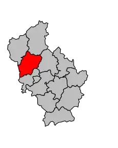 Cantonul Seilhac în cadrul arondismentului