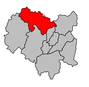 Cantonul Sornac în cadrul arondismentului