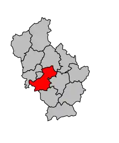 Cantonul Tulle-Campagne-Sud în cadrul arondismentului