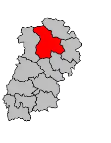 Cantonul Châtillon-sur-Seine în cadrul arondismentului