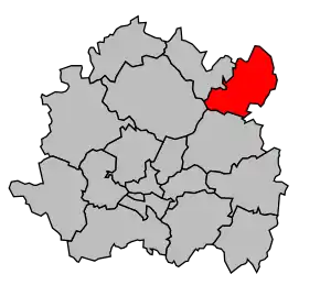 Cantonul Fontaine-Française în cadrul arondismentului