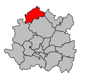 Cantonul Grancey-le-Château-Neuvelle în cadrul arondismentului