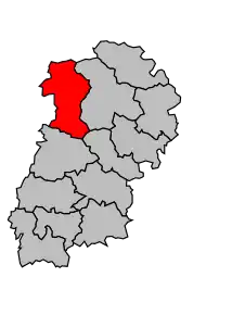 Cantonul Laignes în cadrul arondismentului