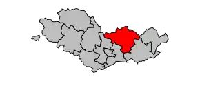 Cantonul Nuits-Saint-Georges în cadrul arondismentului