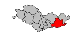 Cantonul Seurre în cadrul arondismentului