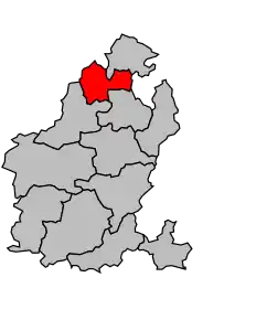 Cantonul Bégard în cadrul arondismentului