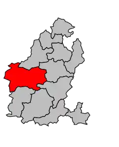 Cantonul Callac în cadrul arondismentului